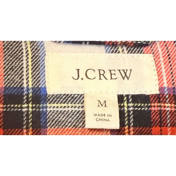 NWT!  J.Crew Men’s Flannel Tartan Plaid Pajama Set Sz. M Gifts for Men Holidays - Picture 12 of 15
